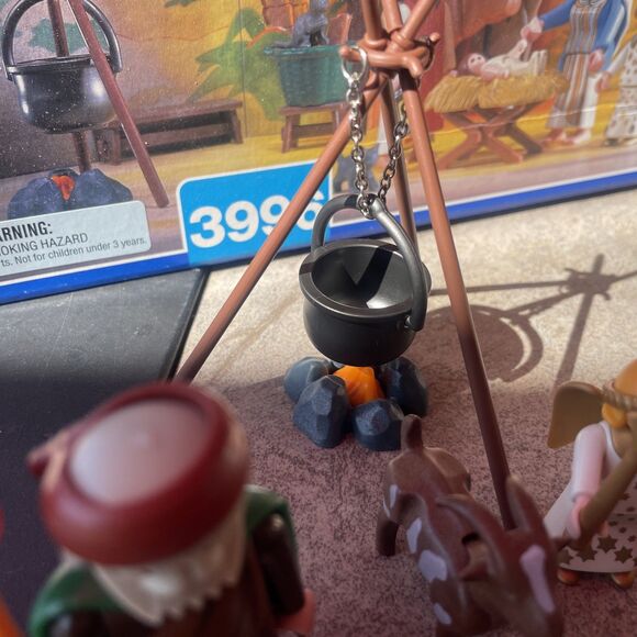 Playmobil Christmas Nativity 3996 & 3997 Wise Men Kings Sets Parts Lot & Book - Picture 11 of 15